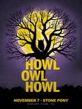Howl Owl Howl 2025 Tour Poster 18x24